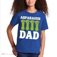 Funny Asparagus Dad Vegetable Fathers' Day Gardener Lover Meaningful Gift Kids T-Shirt thumb 2