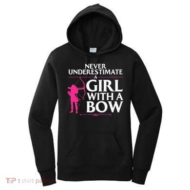 Funny Archery Design For Women Bowhunter Shooting Fans Women's Hoodie