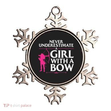 Funny Archery Design For Women Bowhunter Shooting Fans Ornament