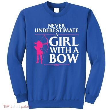 Funny Archery Design For Women Bowhunter Shooting Fans Sweatshirt