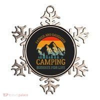 Father And Daughter Camping Buddies For Life Gift For Dad Ornament thumb 0