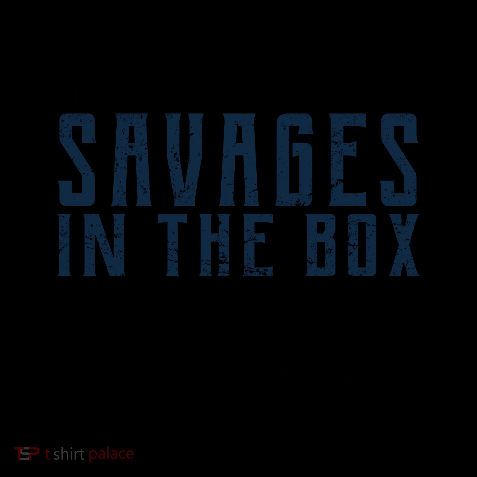 Faded F'n Savages In The Box Baseball Coffee Mug