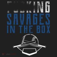 Faded F'n Savages In The Box Baseball Beanie thumb 2