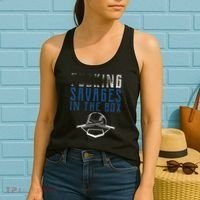 Faded F'n Savages In The Box Baseball Women's Tank Top thumb 2