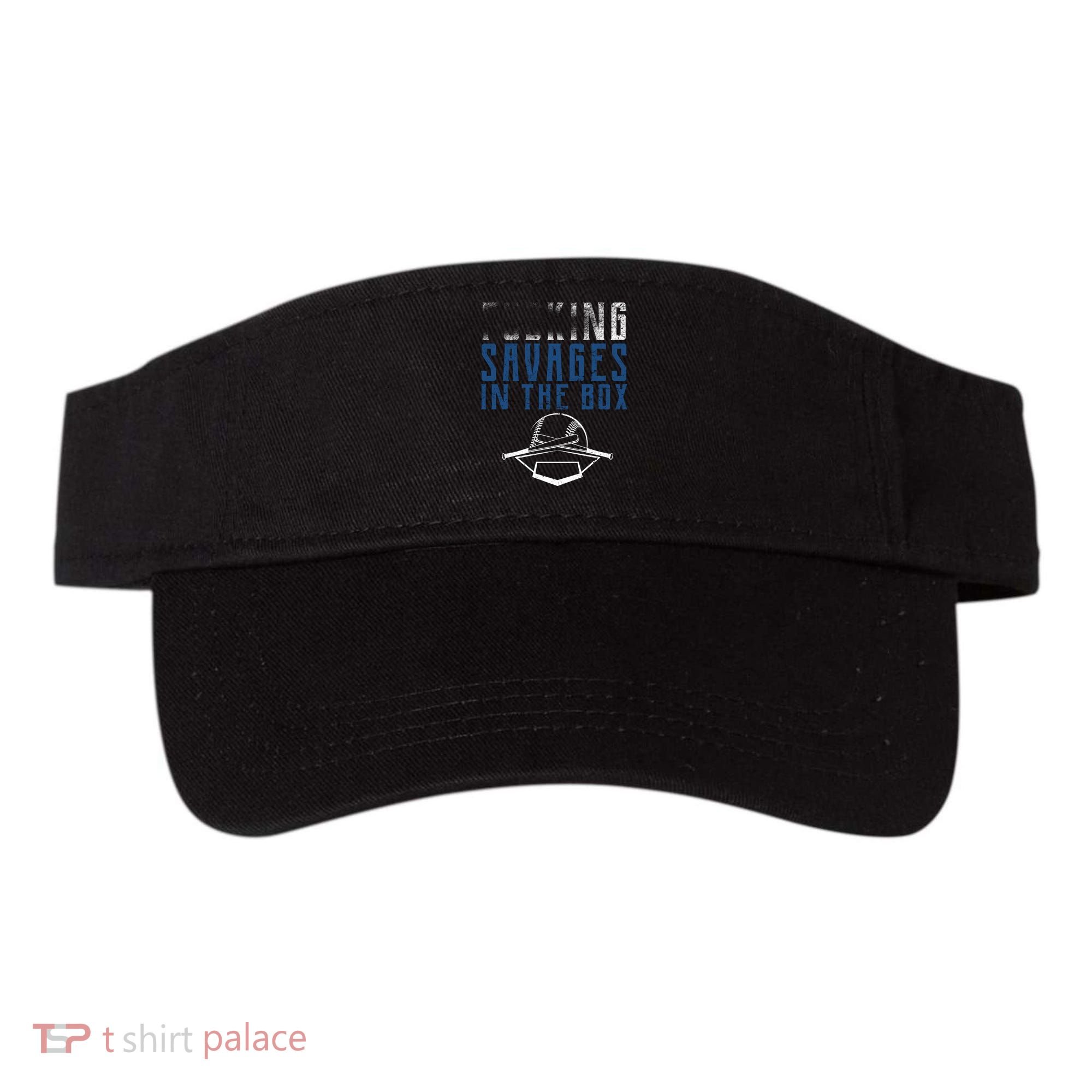 Faded F'n Savages In The Box Baseball Visor