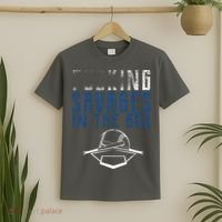 Faded F'n Savages In The Box Baseball T-Shirt thumb 2