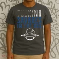 Faded F'n Savages In The Box Baseball T-Shirt thumb 3