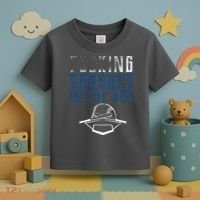 Faded F'n Savages In The Box Baseball Toddler T-Shirt thumb 3
