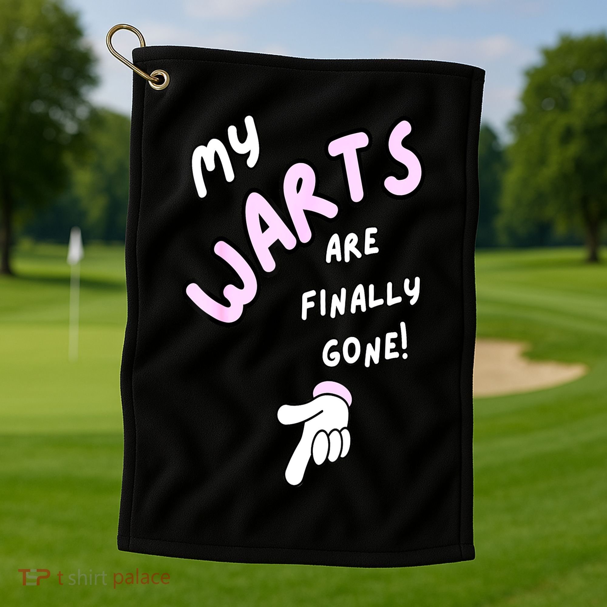 Funny And Embarrassing Gag Gift Golf Towel