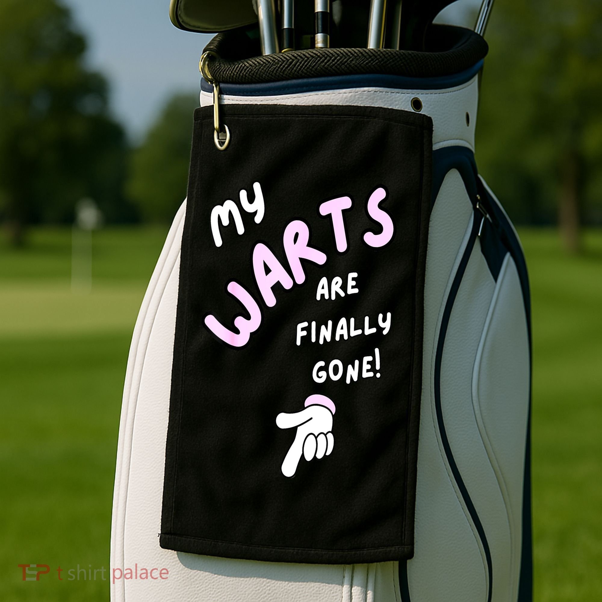 Funny And Embarrassing Gag Gift Golf Towel