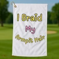 Funny And Embarrassing Golf Towel thumb 1