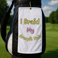 Funny And Embarrassing Golf Towel thumb 2