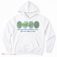 Fingerprint Autism Each Print Tells A Different Story Hoodie thumb 0