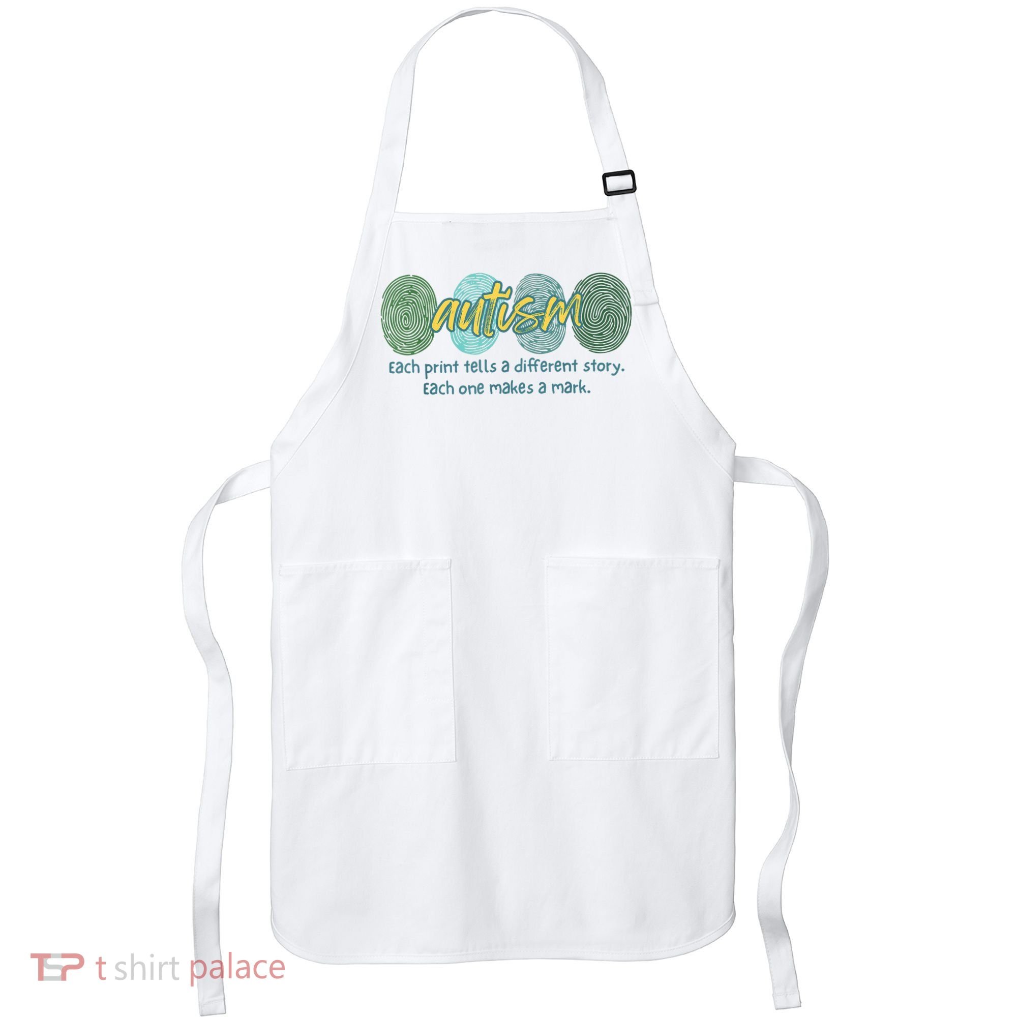 Fingerprint Autism Each Print Tells A Different Story Apron