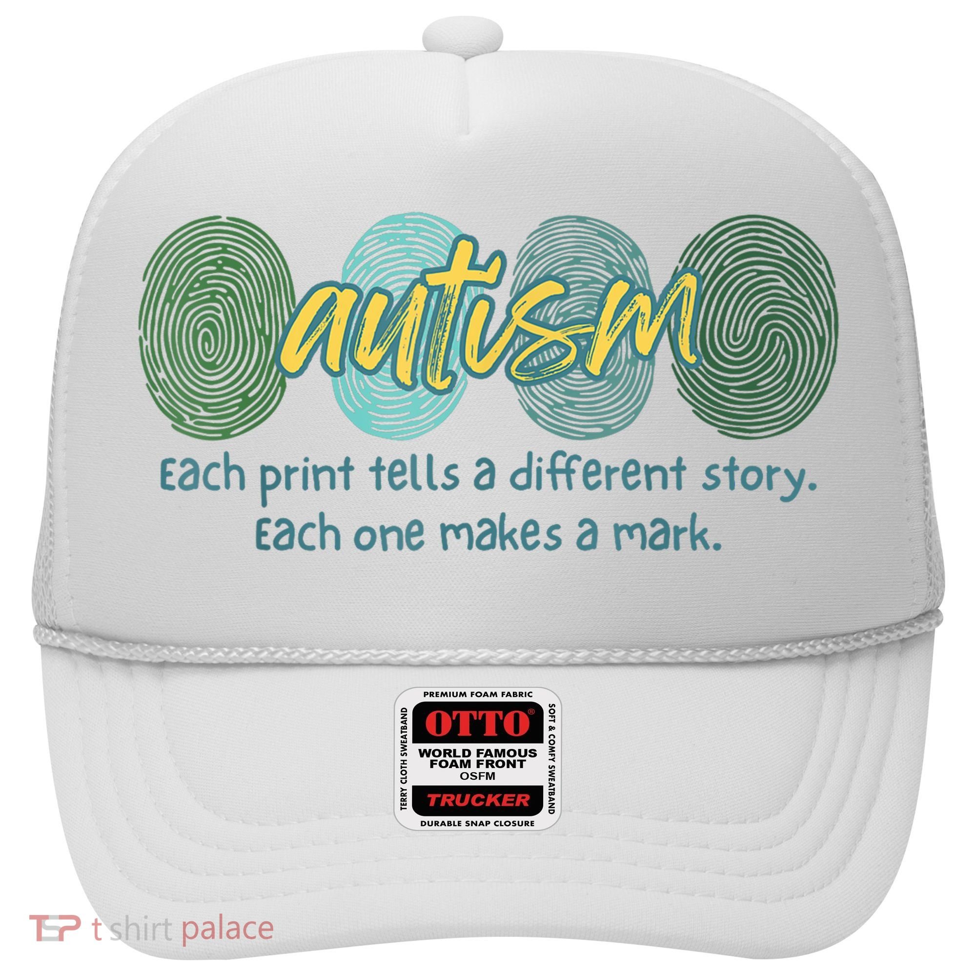 Fingerprint Autism Each Print Tells A Different Story Hat