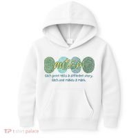 Fingerprint Autism Each Print Tells A Different Story Kids Hoodie thumb 0