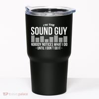 Funny Audio Engineer Sound Technician Guy Gift Tumbler thumb 0