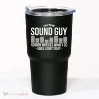 Funny Audio Engineer Sound Technician Guy Gift Tumbler thumb 0