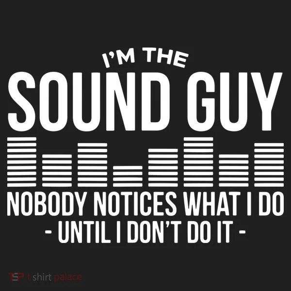 Funny Audio Engineer Sound Technician Guy Gift Tumbler