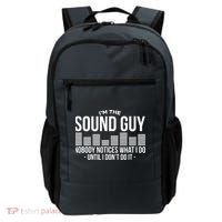 Funny Audio Engineer Sound Technician Guy Gift Backpack thumb 0