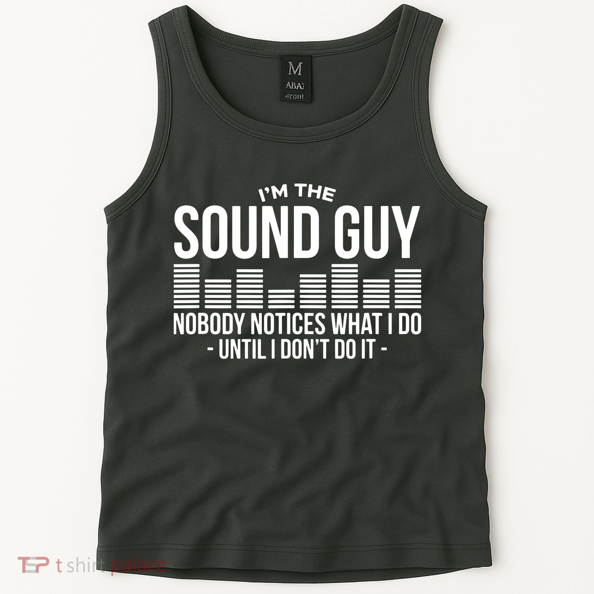 Funny Audio Engineer Sound Technician Guy Gift Tank Top