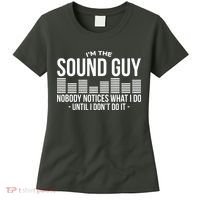 Funny Audio Engineer Sound Technician Guy Gift Women's T-Shirt thumb 0
