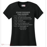 Funny Audio Engineer Definition Sound Technician Guy Gift Women's Cooling Performance Crew T-Shirt thumb 0