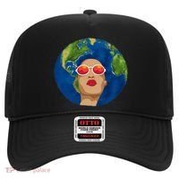 Female Afro Earth Day Hat thumb 0