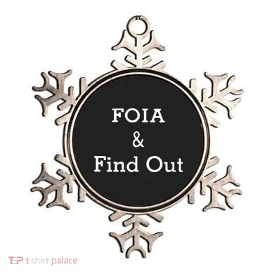 Foia And Find Out Ornament
