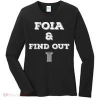 Foia And Find Out Women's Long Sleeve Shirt thumb 0