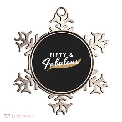 Fifty And Fabulous Ornament