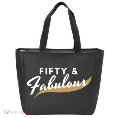 Fifty And Fabulous Tote Bag