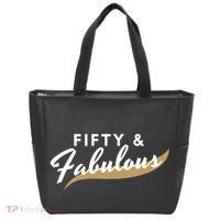 Fifty And Fabulous Tote Bag thumb 0