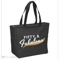 Fifty And Fabulous Tote Bag thumb 2
