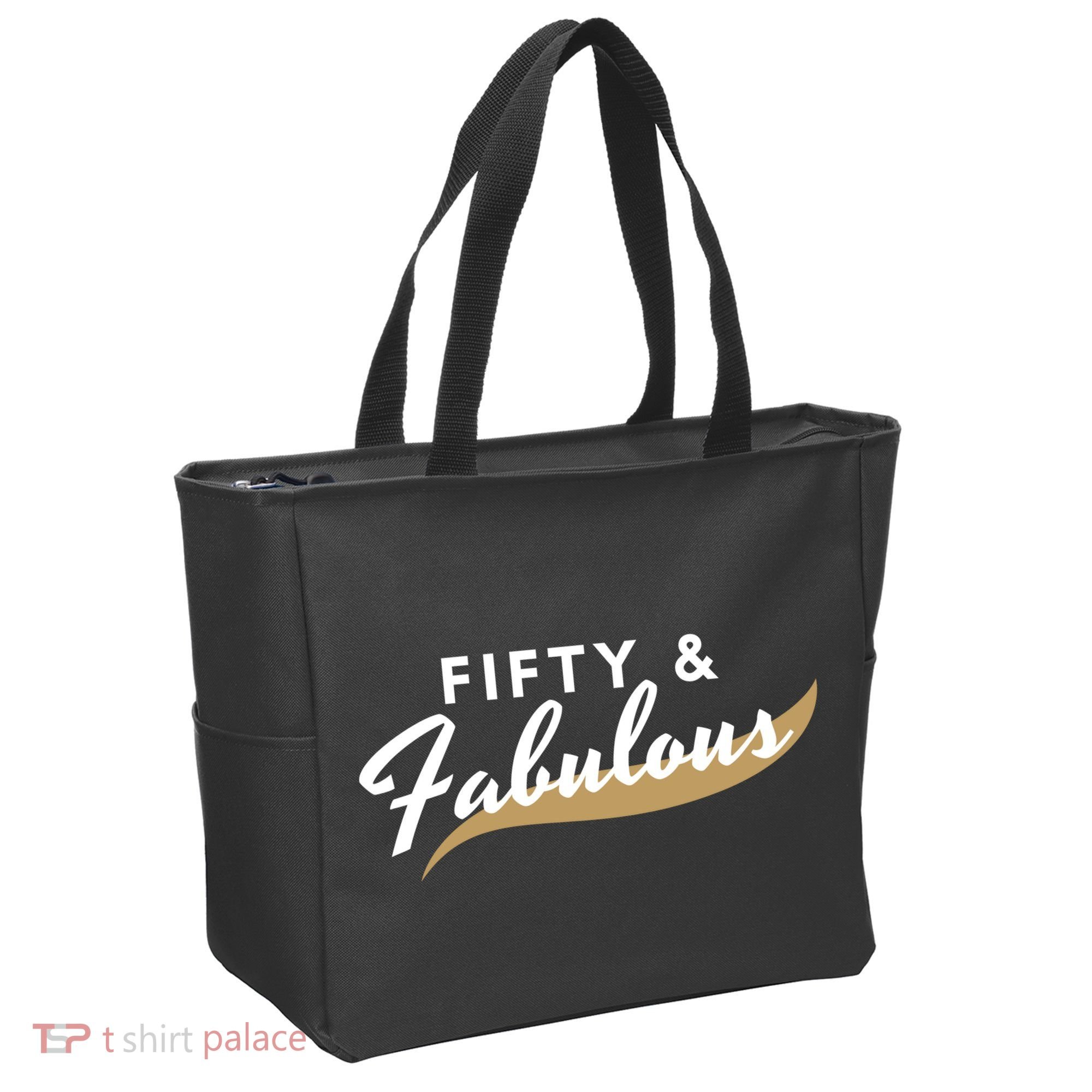 Fifty And Fabulous Tote Bag