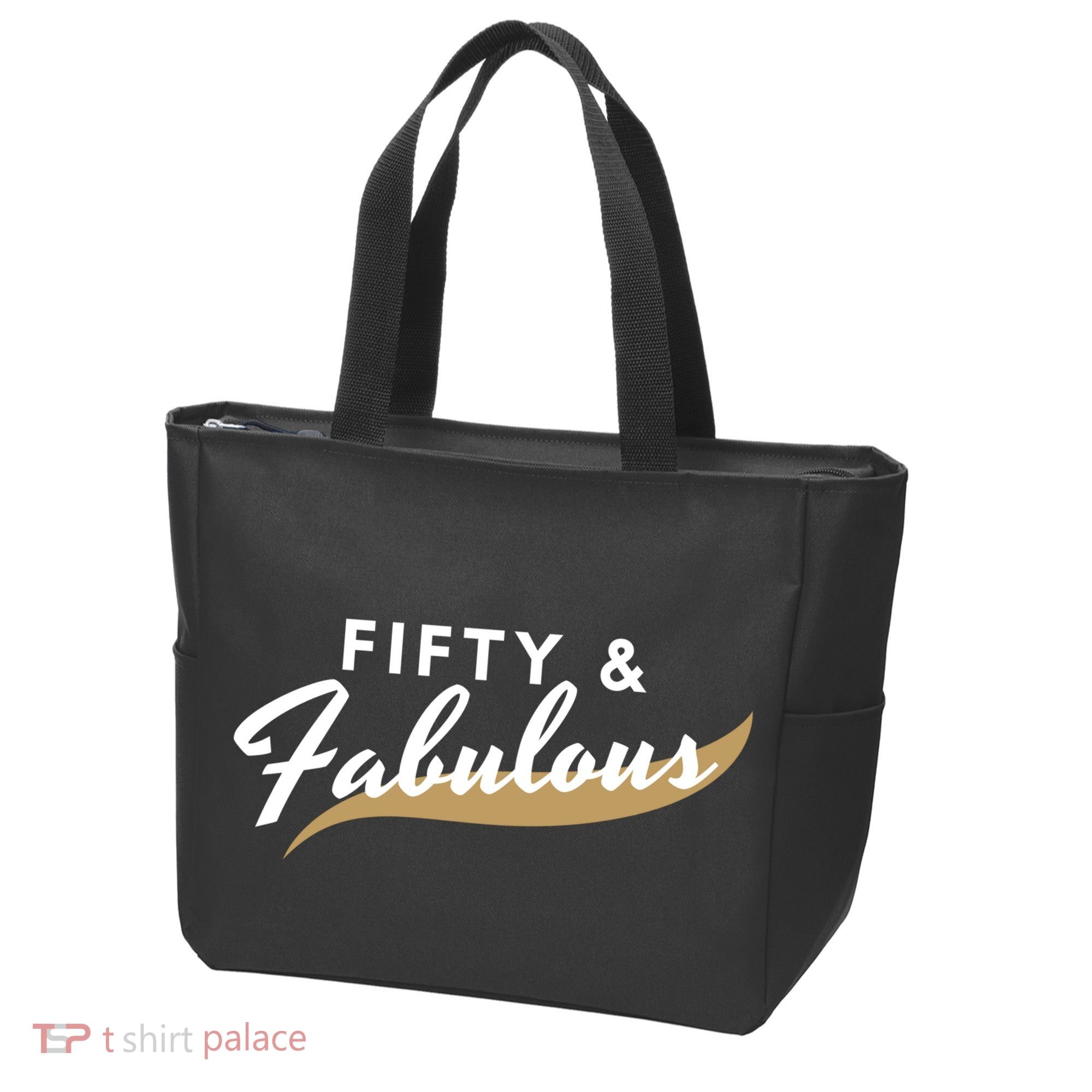 Fifty And Fabulous Tote Bag