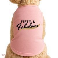 Fifty And Fabulous Doggie Tank thumb 0