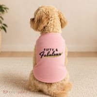 Fifty And Fabulous Doggie Tank thumb 2