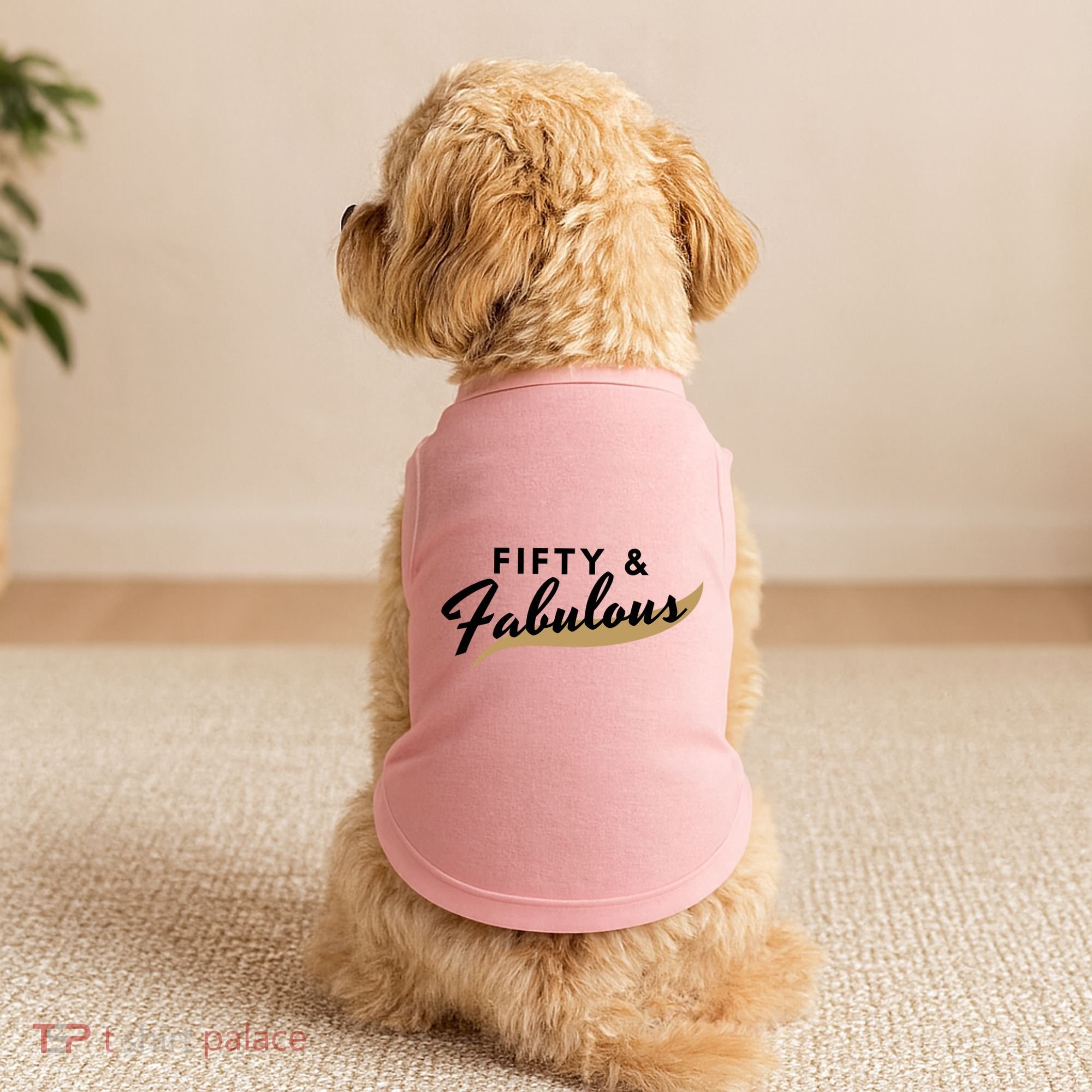 Fifty And Fabulous Doggie Tank