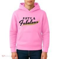 Fifty And Fabulous Kids Hoodie thumb 4