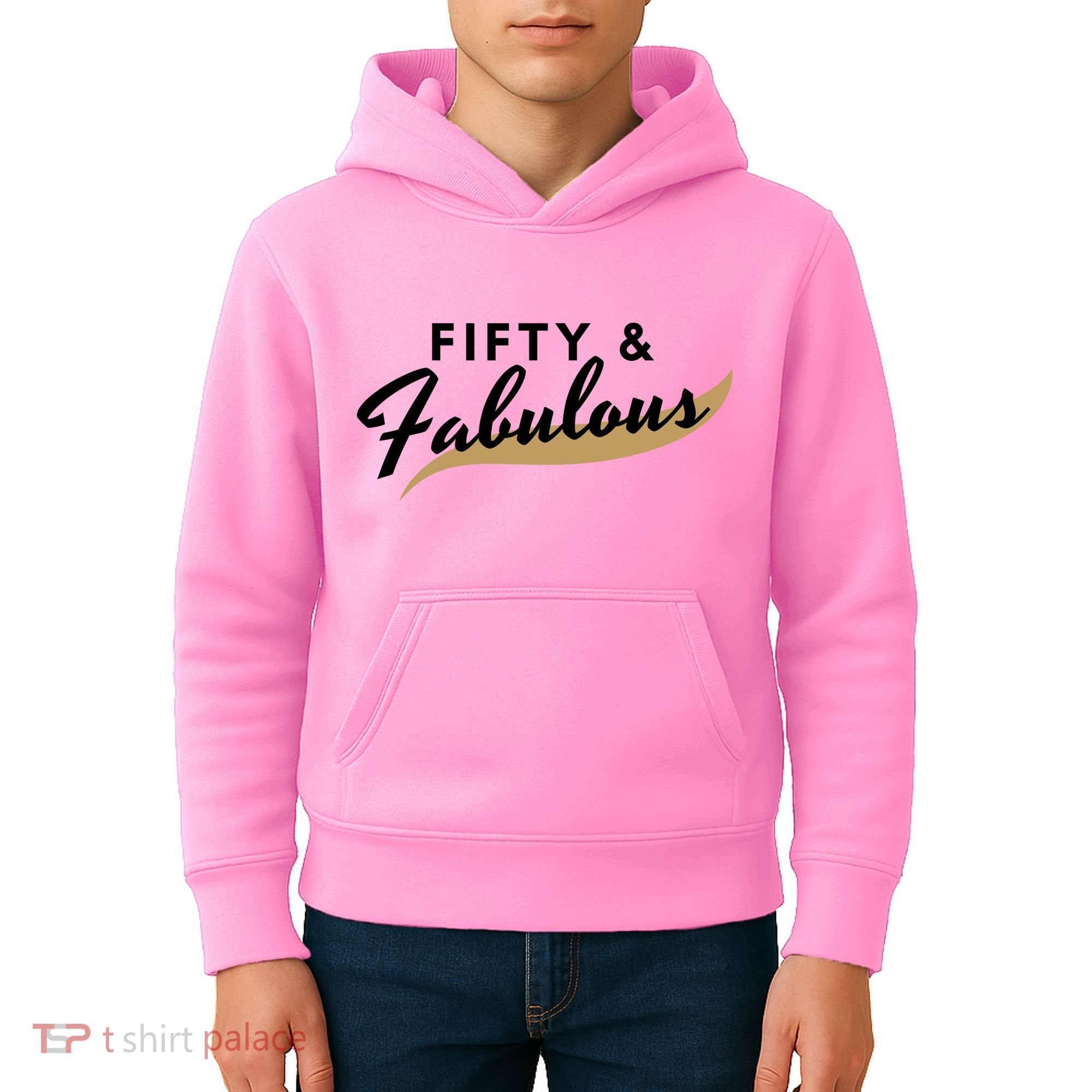 Fifty And Fabulous Kids Hoodie