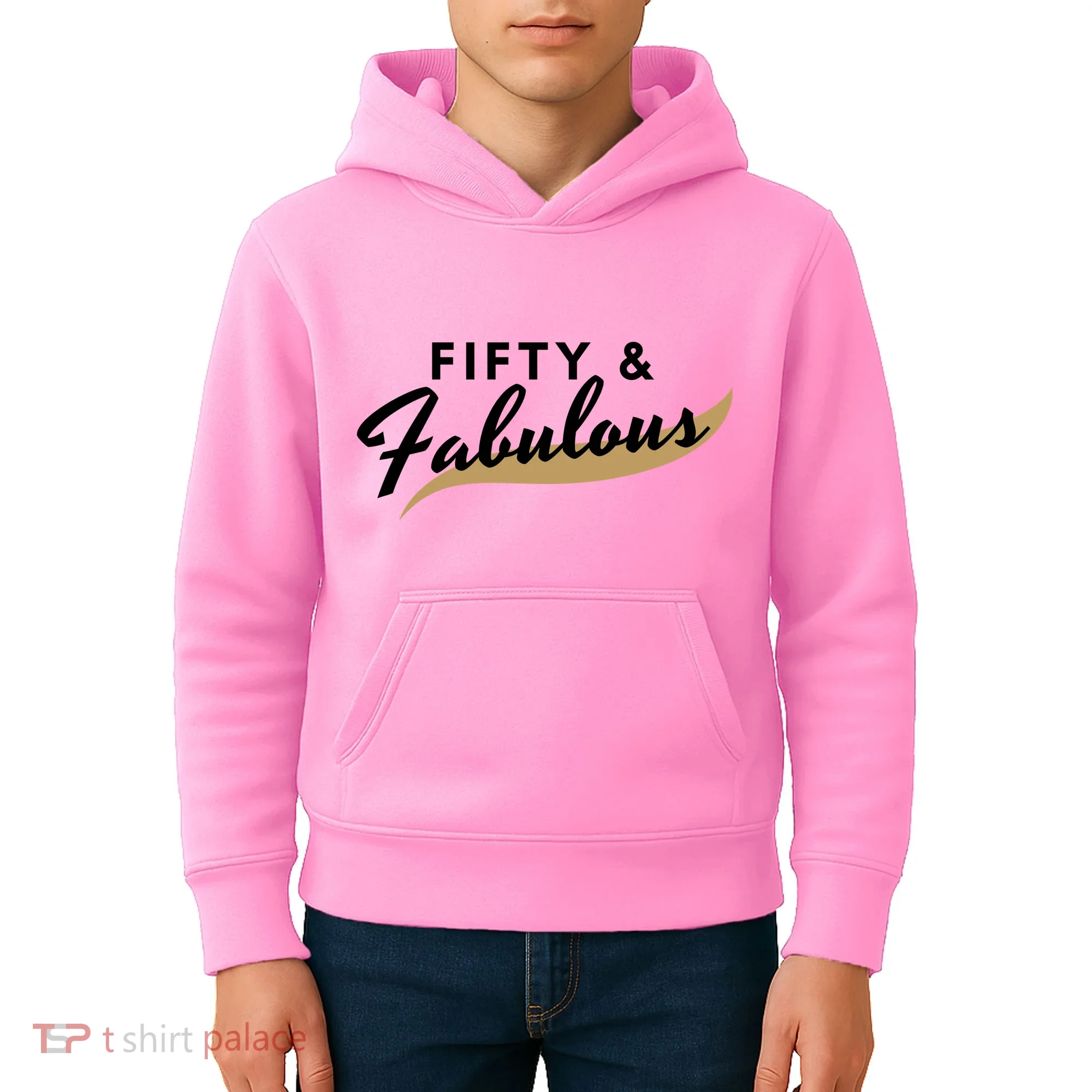 Fifty And Fabulous Kids Hoodie