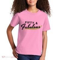 Fifty And Fabulous Kids T-Shirt thumb 2