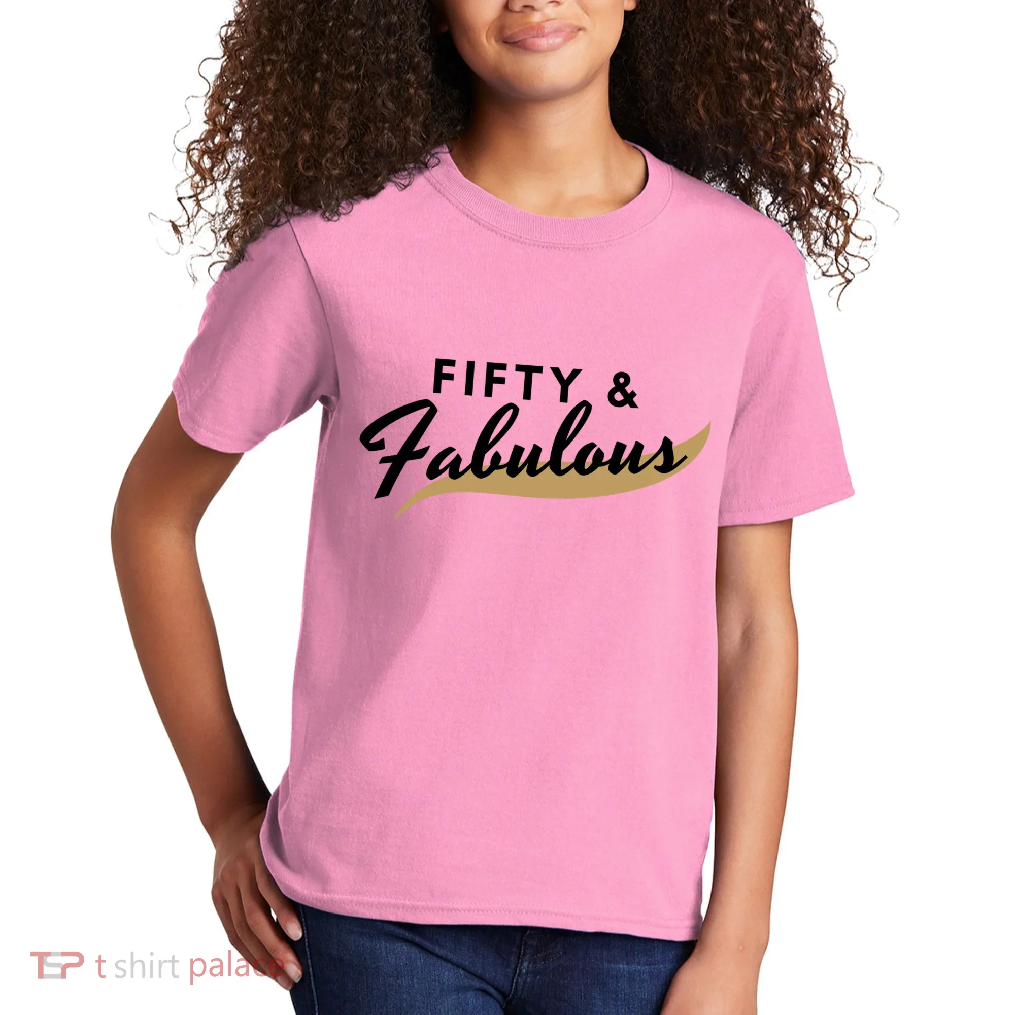 Fifty And Fabulous Kids T-Shirt
