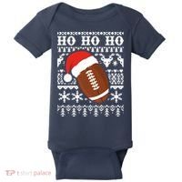 Funny American Football Ugly Christmas Sweater Boy XMAS Baby Bodysuit thumb 0