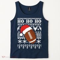 Funny American Football Ugly Christmas Sweater Boy XMAS Tank Top thumb 2