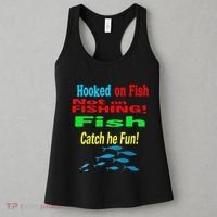 Fish And Fishing Boats Clipart Women's Tank Top thumb 3