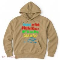 Fish And Fishing Boats Clipart Hoodie thumb 0