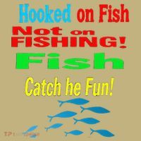 Fish And Fishing Boats Clipart T-Shirt thumb 7