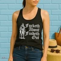 Fucketh About Findeth Out Women's Tank Top thumb 2